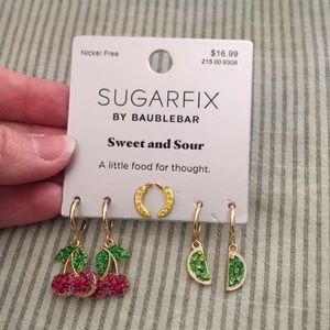Sugarfix by Baublebar Sweet and Sour Earrings set